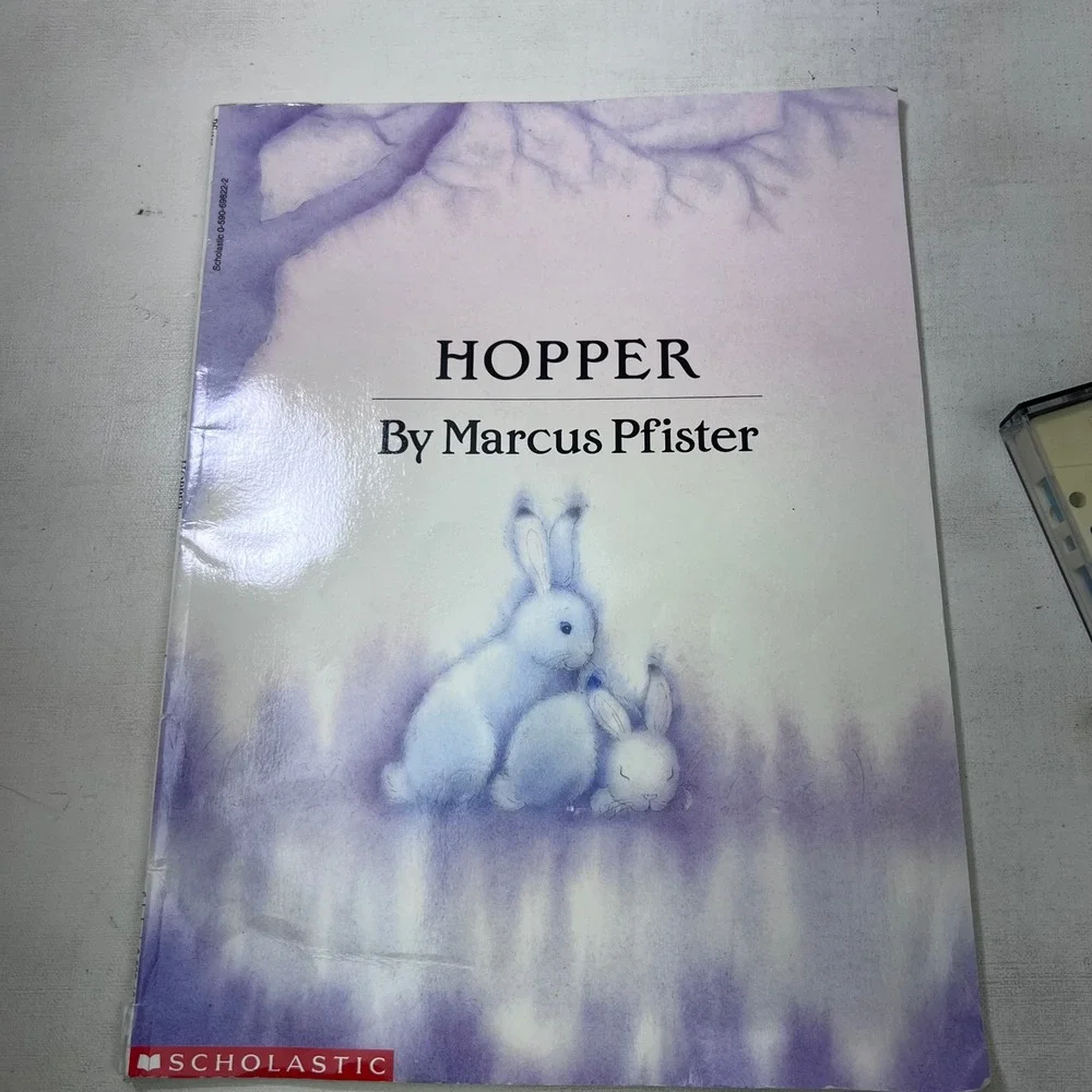 Hopper by Marcus Pfister Scholastic Book and Cassette Tape Set 0-590-69822-2
